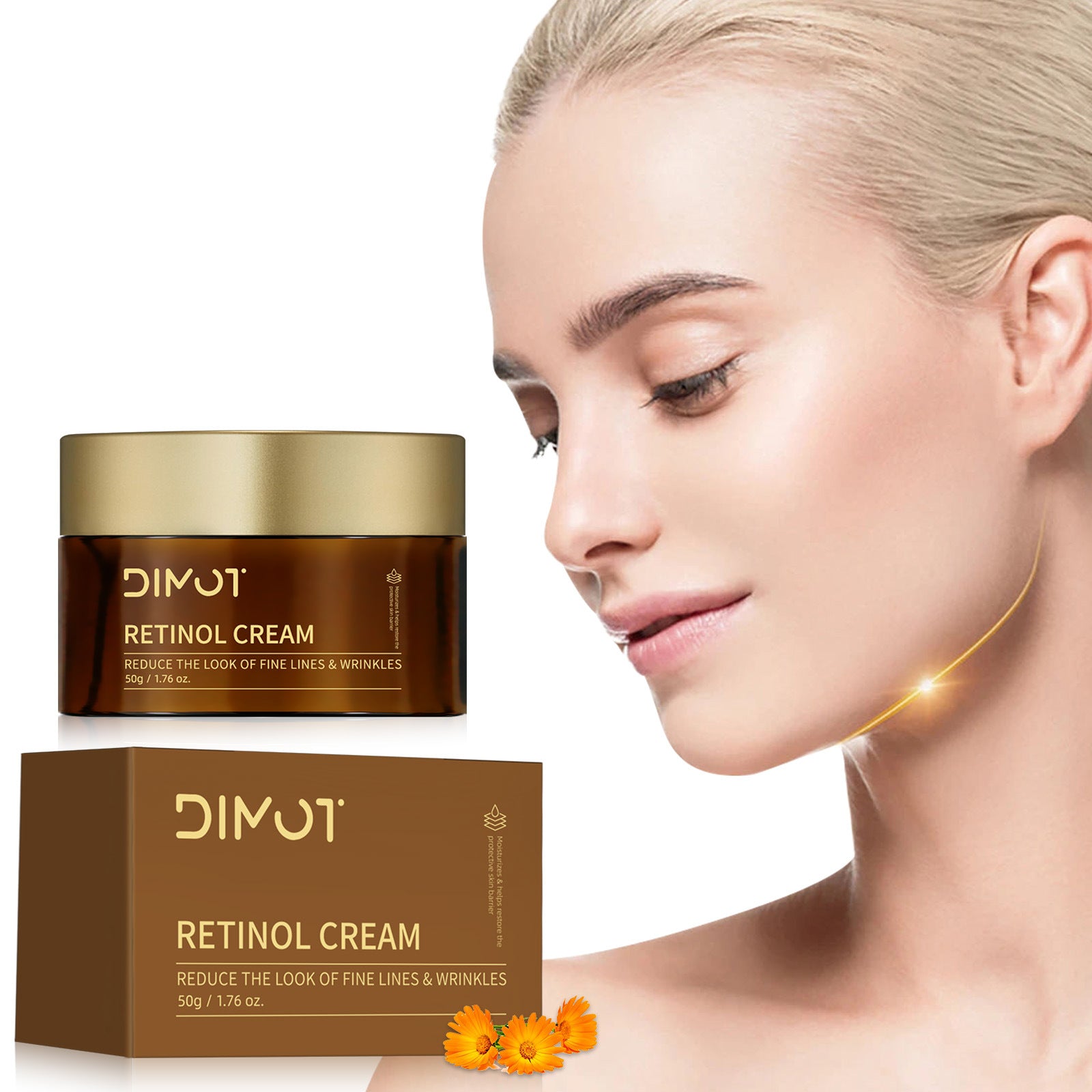 Turmeric Cream D Nourishing Moisturizing Light Wrinkle