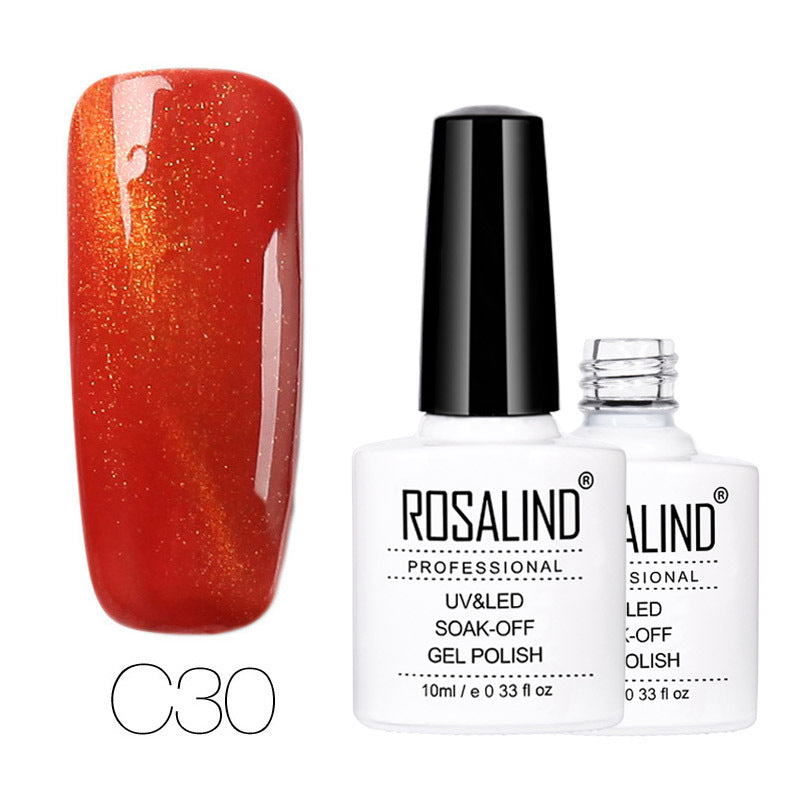 Rosalind nail polish phototherapy gel cat eye gel nail polish 30 color