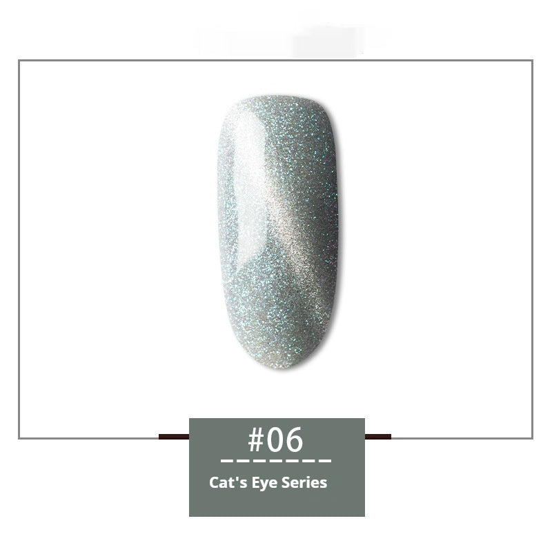 MyGel Universal Colorful Quicksand 30 Colors Rainbow Cat Eye Series Nail Polish Gel