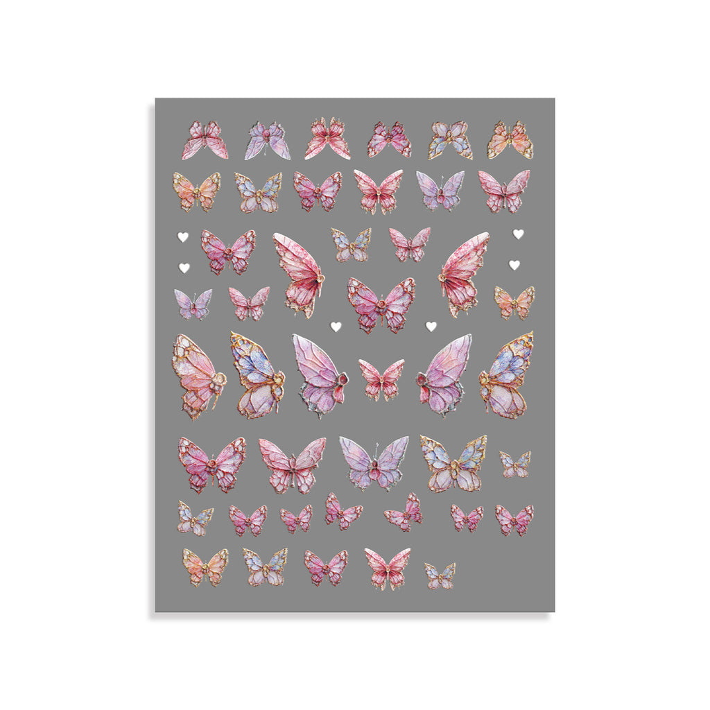 Butterfly Nail Art Stickers Creative DIY Trendy Butterfly Nail Art Stickers That Are Removable