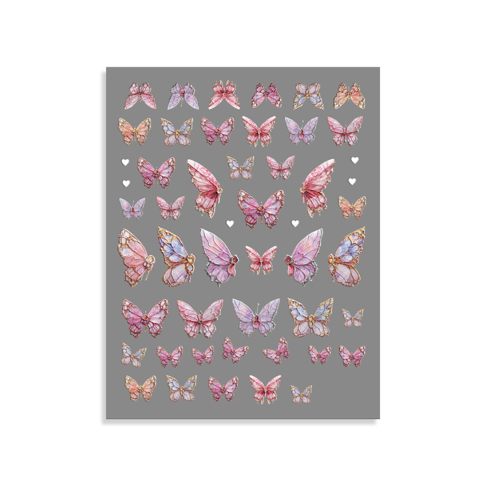 Butterfly Nail Art Stickers Creative DIY Trendy Butterfly Nail Art Stickers That Are Removable