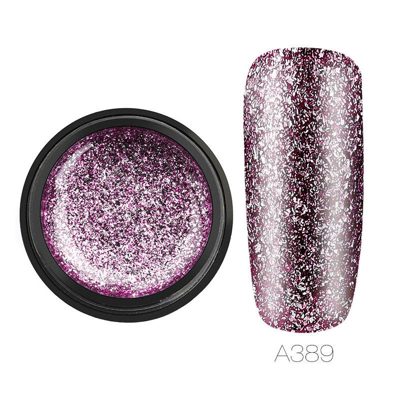 Glitter Gel Nail Polish Sparkling Sequins Art Decoration