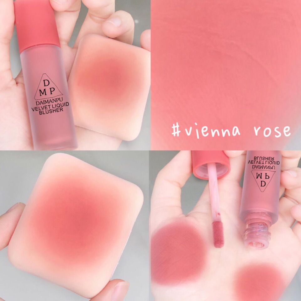 Diamanpu Liquid Blush Natural Brightening Complexion Nude Makeup Rouge Eyeshadow