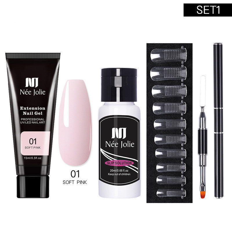 Nee Jolie Nail Art Solid Extension Glue Set