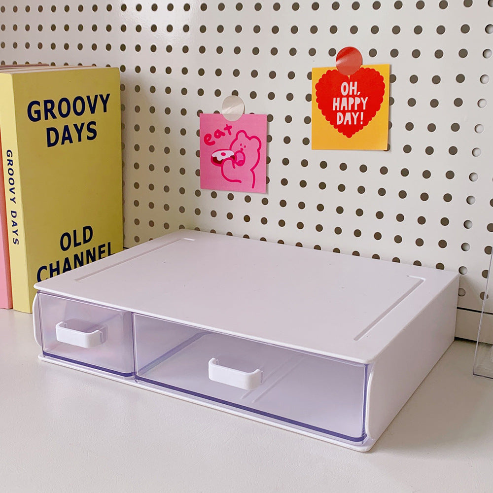 Simple Desktop Storage Box, Multi-layer Drawer Type Small Objects, Rubber Band Hair Ring Storage