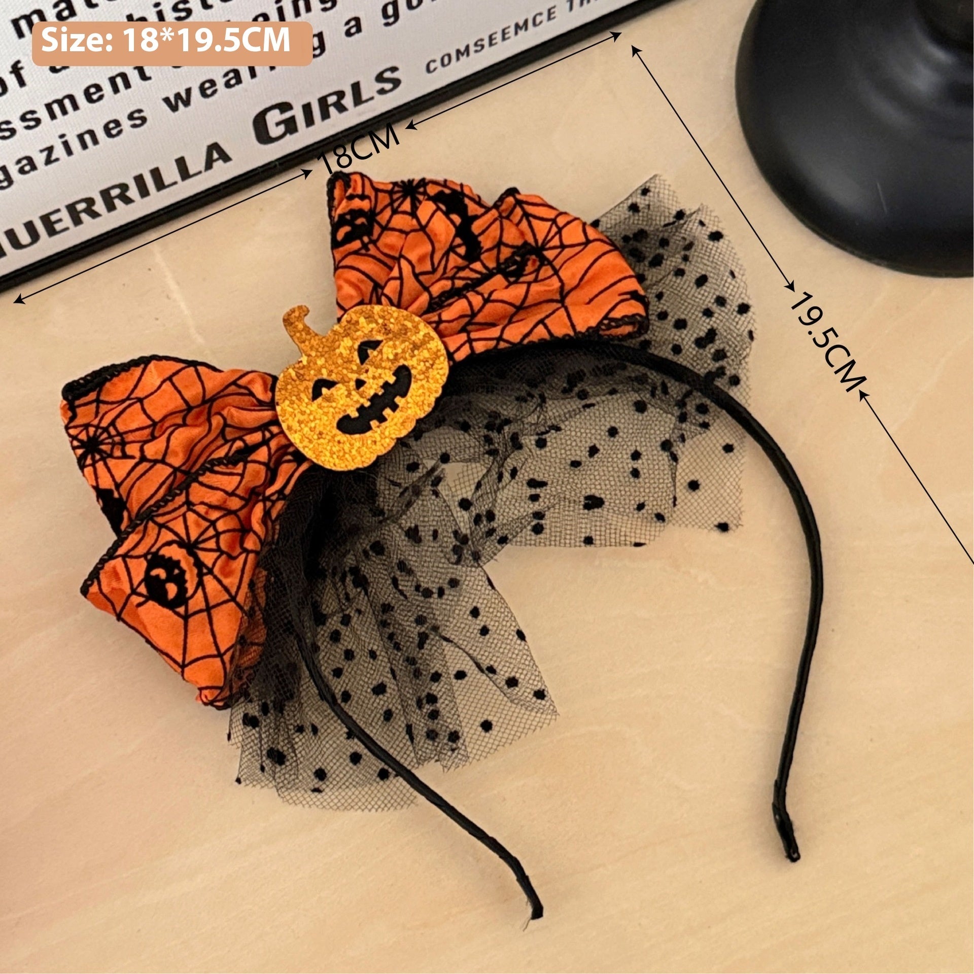 New Halloween Children's Bow Funny Barrettes