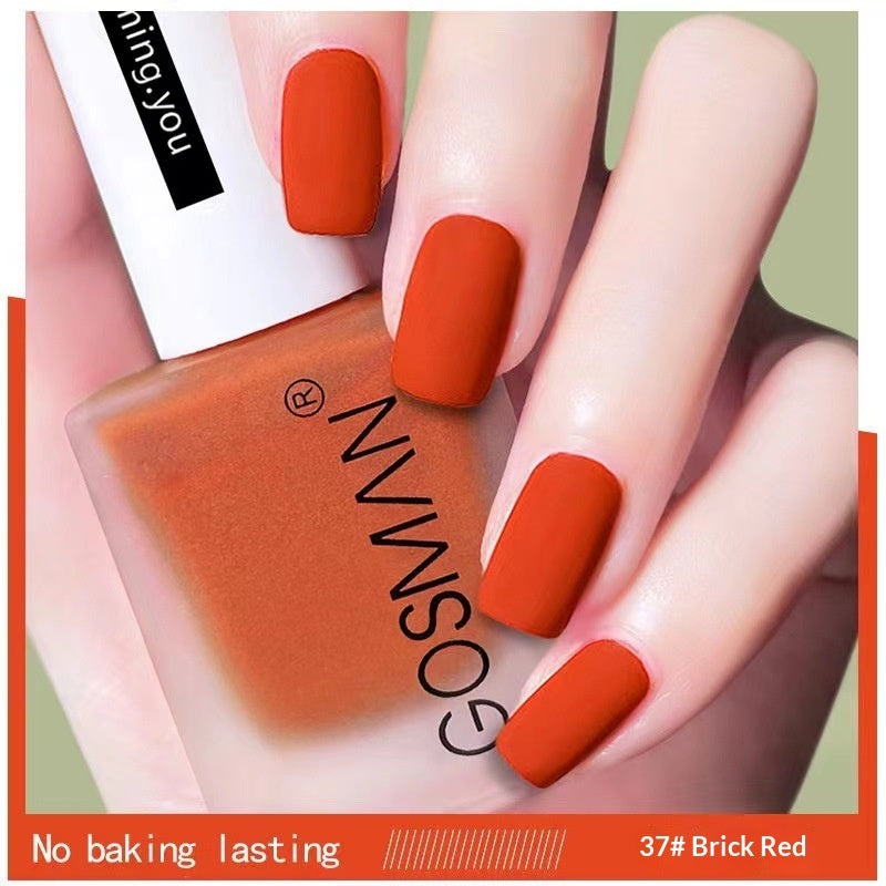 Gosman Quick-dry Matte Nail Polish, Non-peel