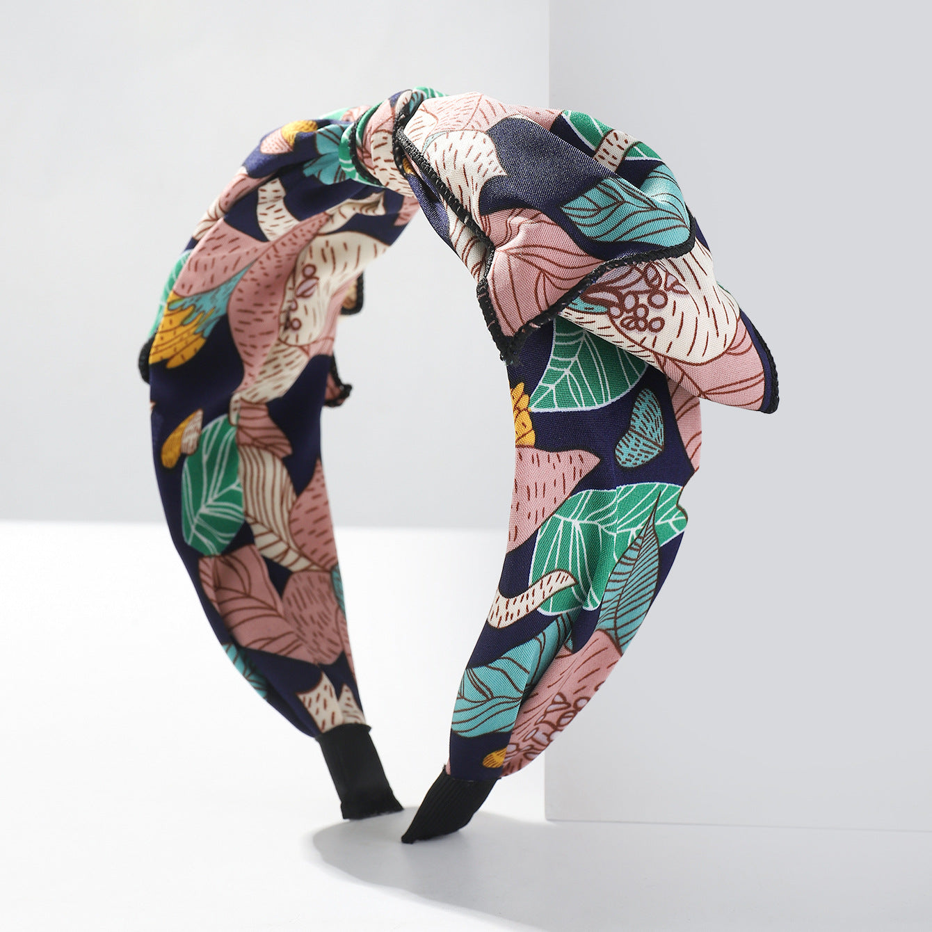 New Floral French Fashion Printed Hair Bow Hair