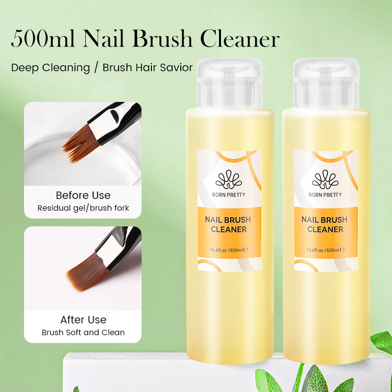 Born Pretty Manicure Clean Water Nail Removal For Nail Beauty Shop Brush Cleaning Liquid
