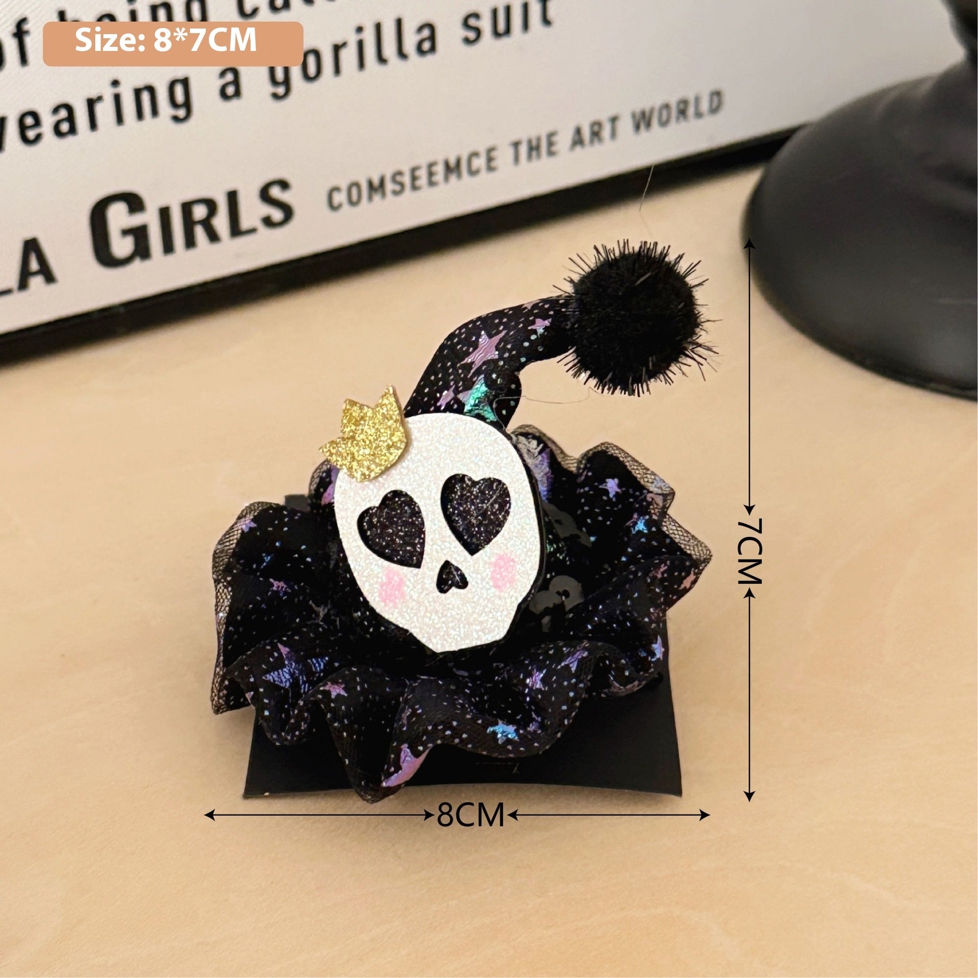 New Halloween Children's Bow Funny Barrettes