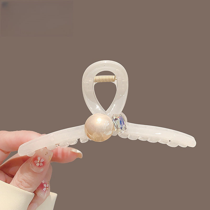 High-grade Summer Pearl Crystal Large Grip