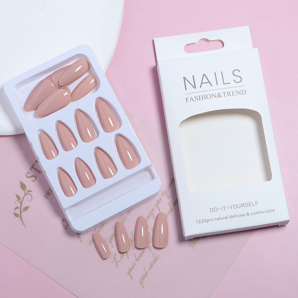 Nail Tips For Summersweet Medium-length Press-on Nails 24 Pieces