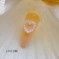 Nail Art Five-pointed Star Bowknot Square Resin Embellishment