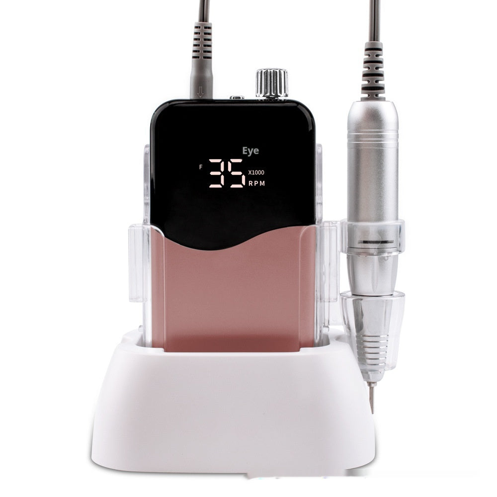 Ail Beauty Polish Removing Grinding Machine Power Storage Portable Electric Nail Grinder