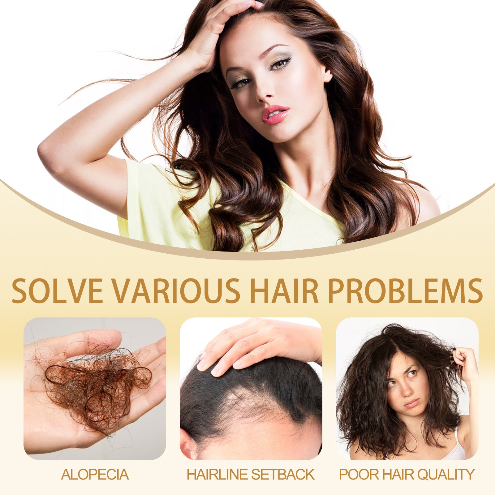 Ginger Conditioning Shampoo Mild Cleaning Anti-drop