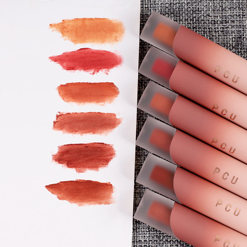 PCU Lip And Cheek Blush Matte Non-Stick White