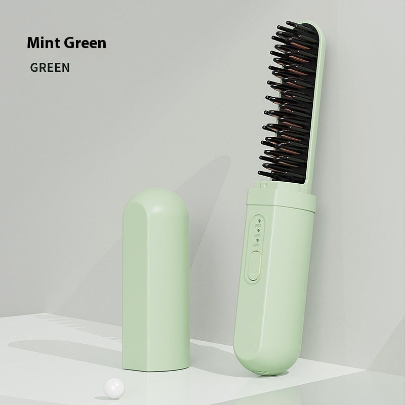 Wireless Capsule Straight Comb Anion Does Not Hurt Hair Portable Mini