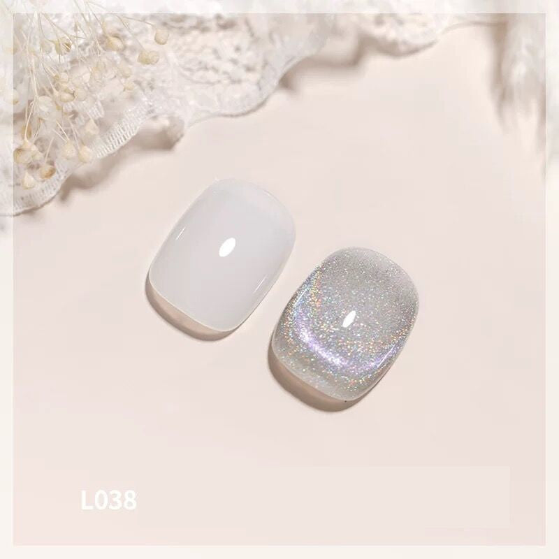 Bole Colorful Laser Cat Eye Nail Polish
