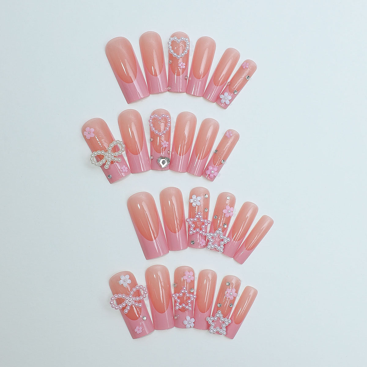 Super Long Water Pipe French Spot Drill Bow Wear Nail