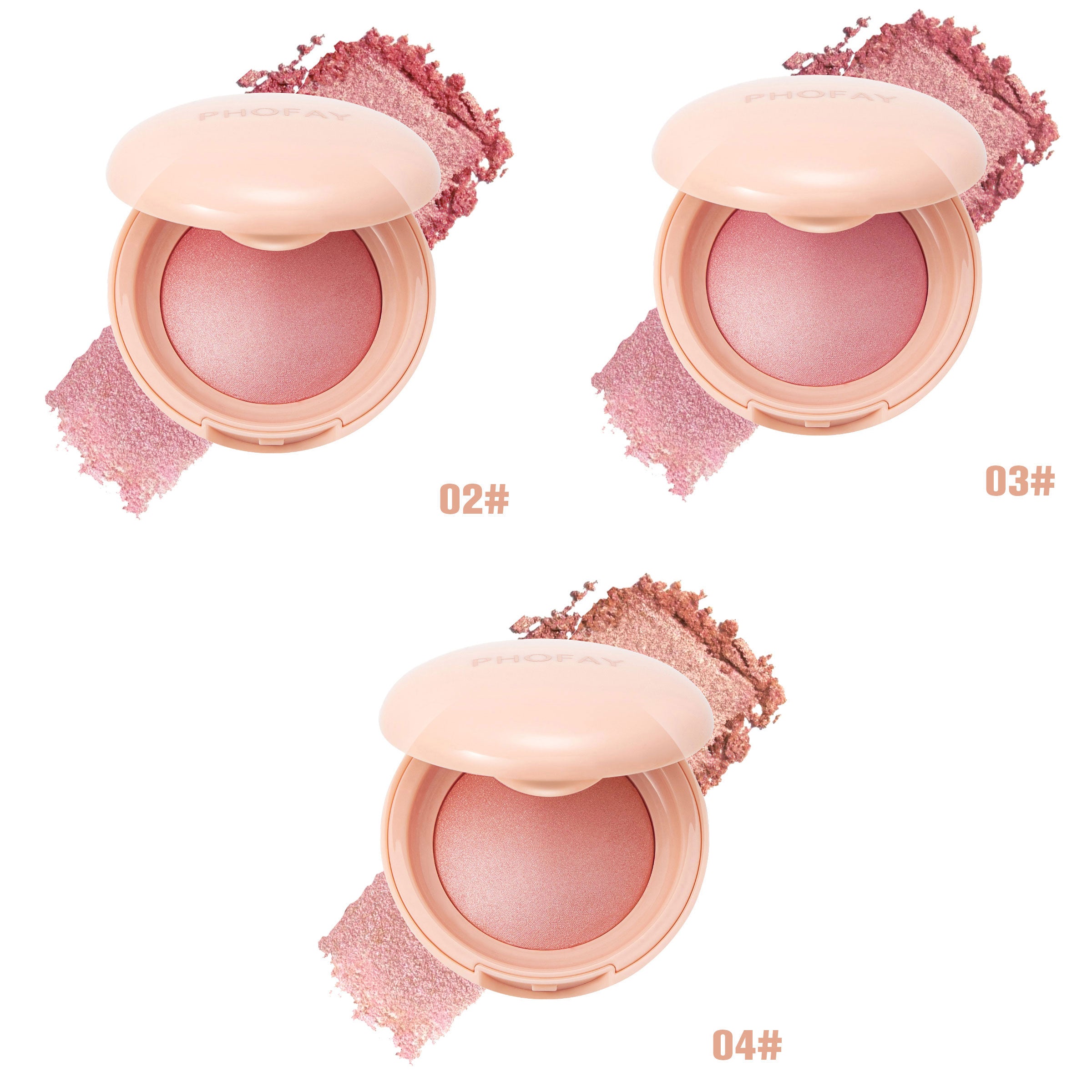 PHOFAY Luminous Powder Blush