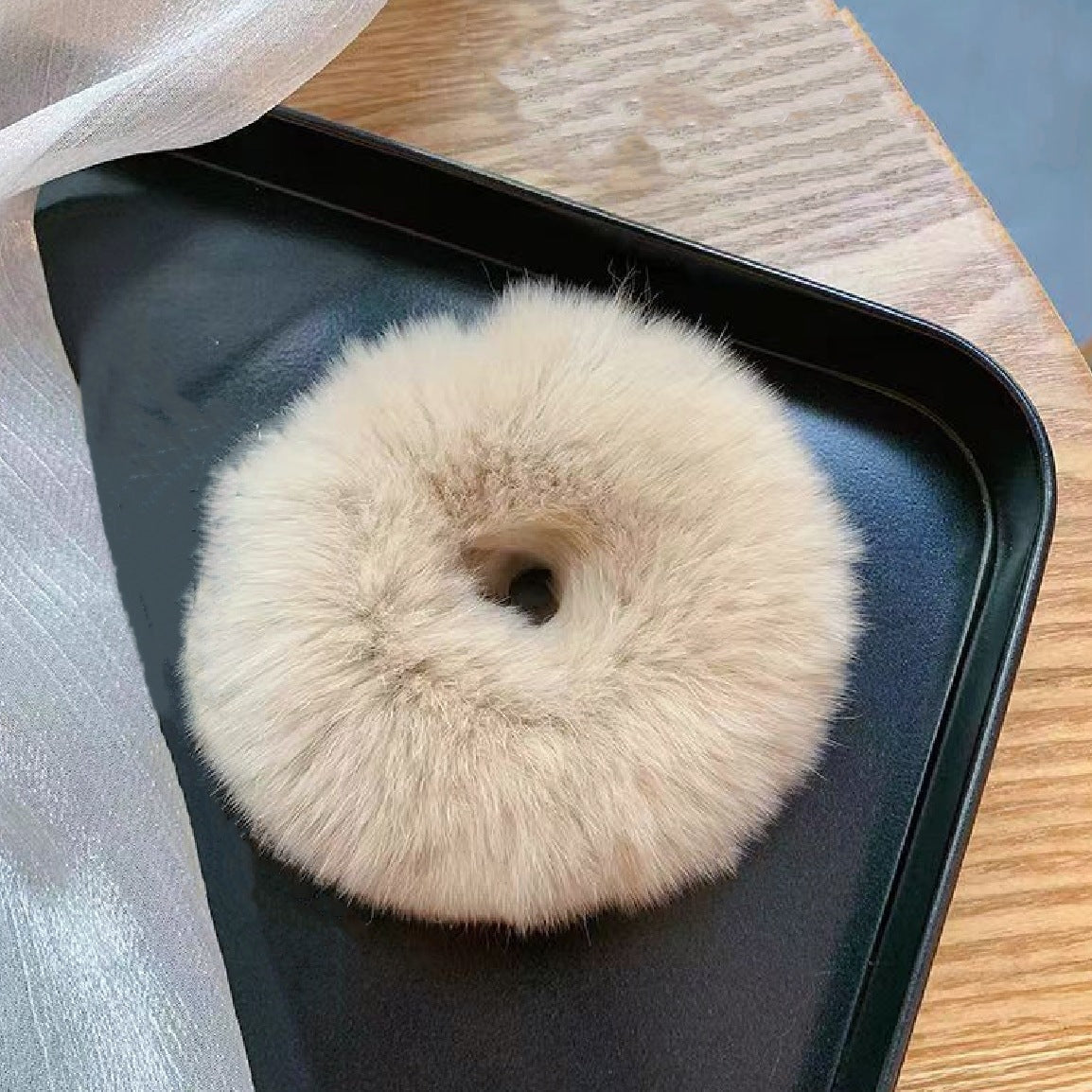 Plush Hair Ring Simple Female Cute