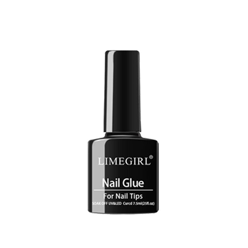 LimeGirl Nail Glue Glass Bottle Fake Nail Patch Ornament Nail Glue