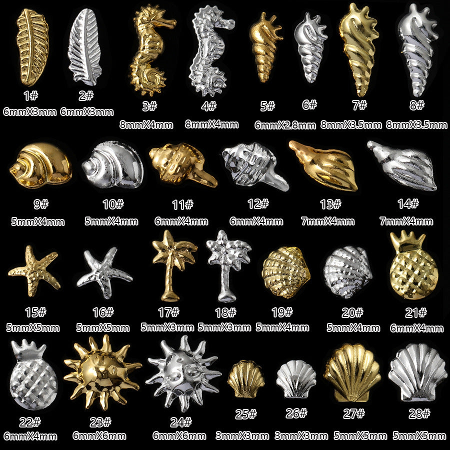 Womens Nail Art Studs DIY Accessories