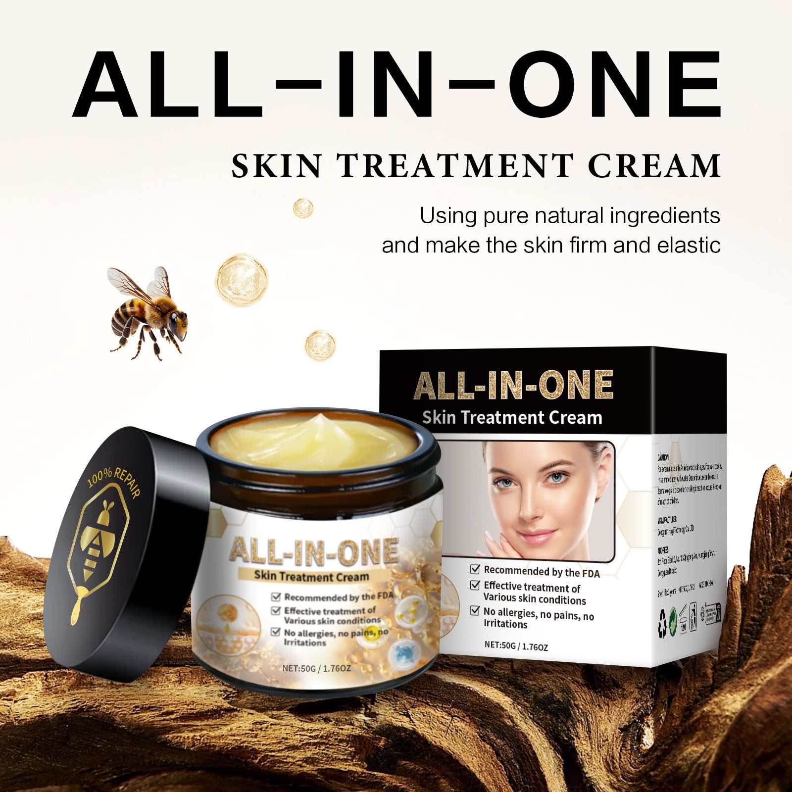 All-in-one Skin Moisturizing Cream Brightening