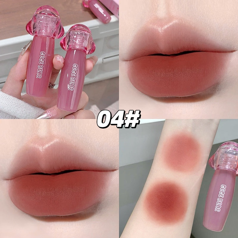 Ice-glazed Milk Cream Velvet Baby Mist Matte Brightening Lip Mud