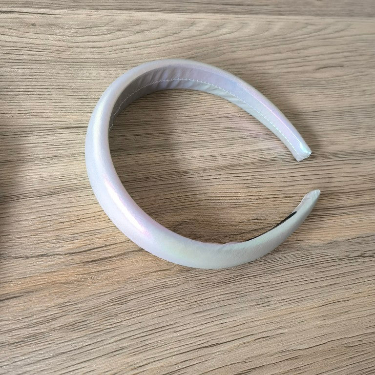 Fashion Solid Color Bright Color Wide-brimmed Headband