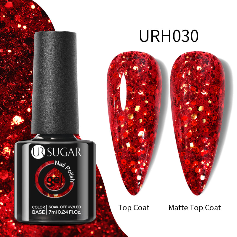 UR Sugar Matte Klein Blue Gel Nail Polish