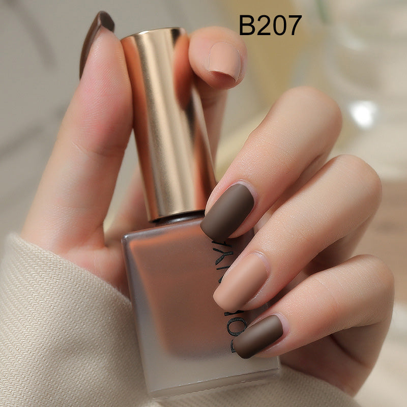 Bolanya No-bake Whitening Quick-drying Matte Nail Polish