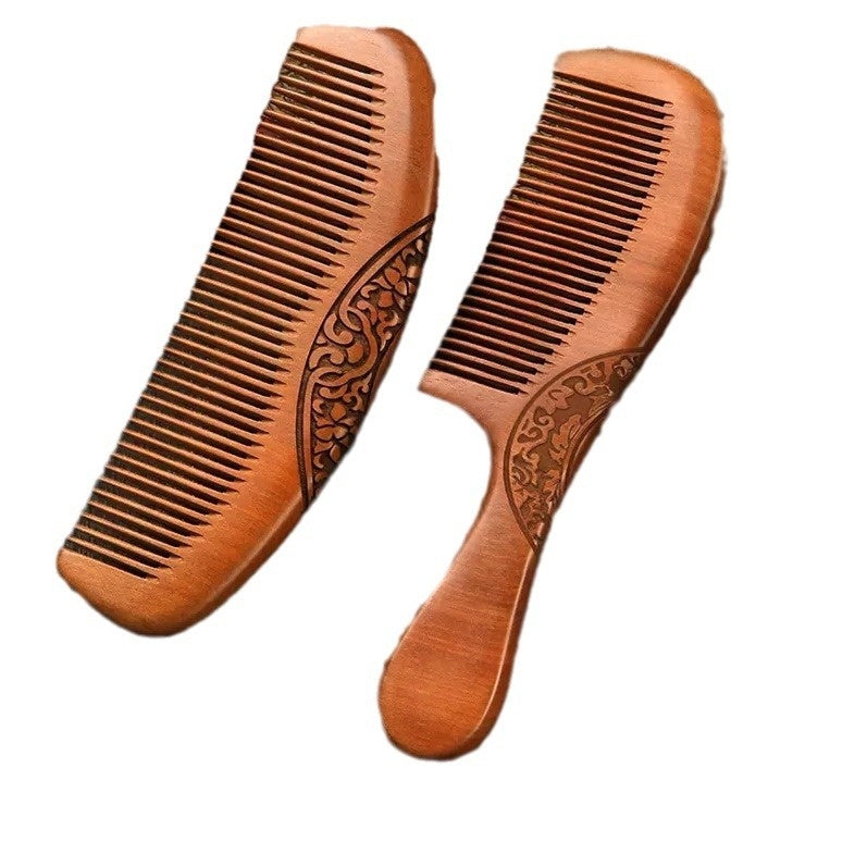 Ebony Comb Natural Genuine Goods Household Wood