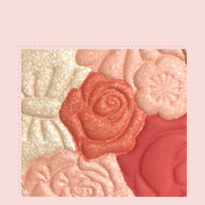 Color Style Makeup Blush Palette Natural Trim Highlighter All In One
