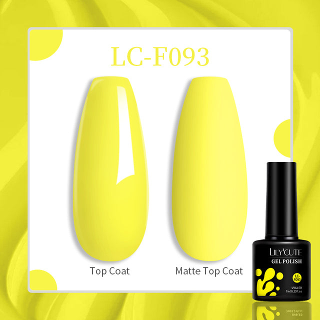 Lilycute 7ML Nail Gel Polish Summer Neon Gel Polish