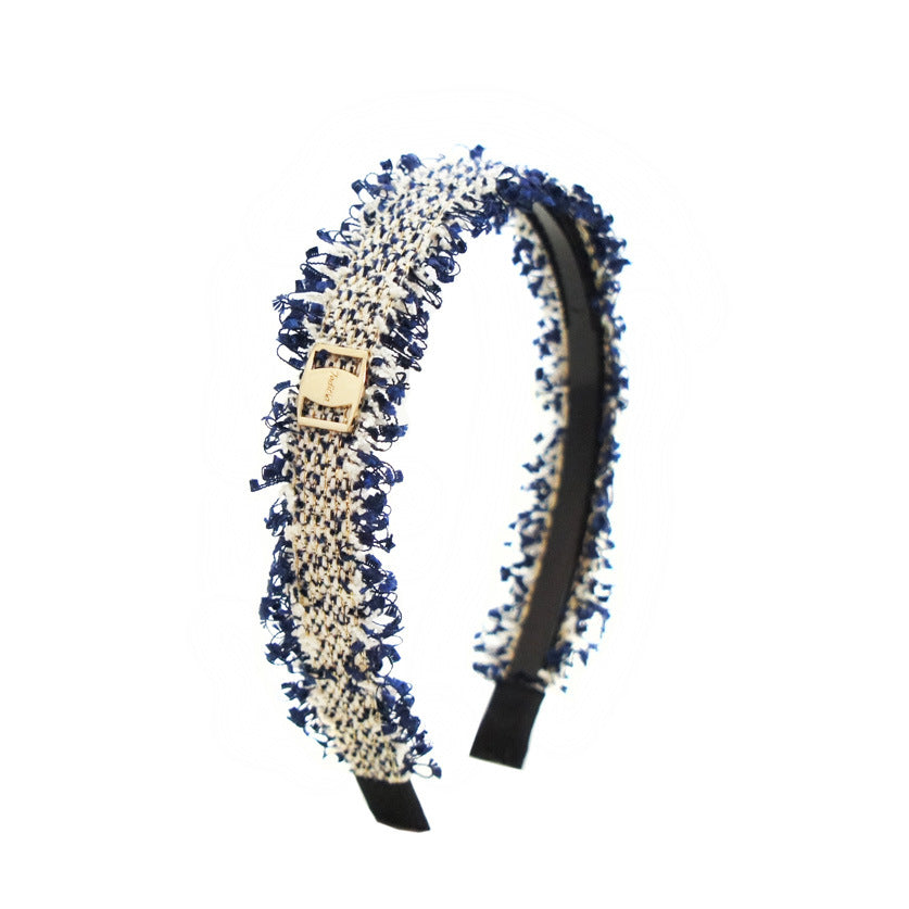 Simple Raw Edging, Beading, Thin Edging, Light Board, Hair Hoop, Headband, Pressing Hair, Lady