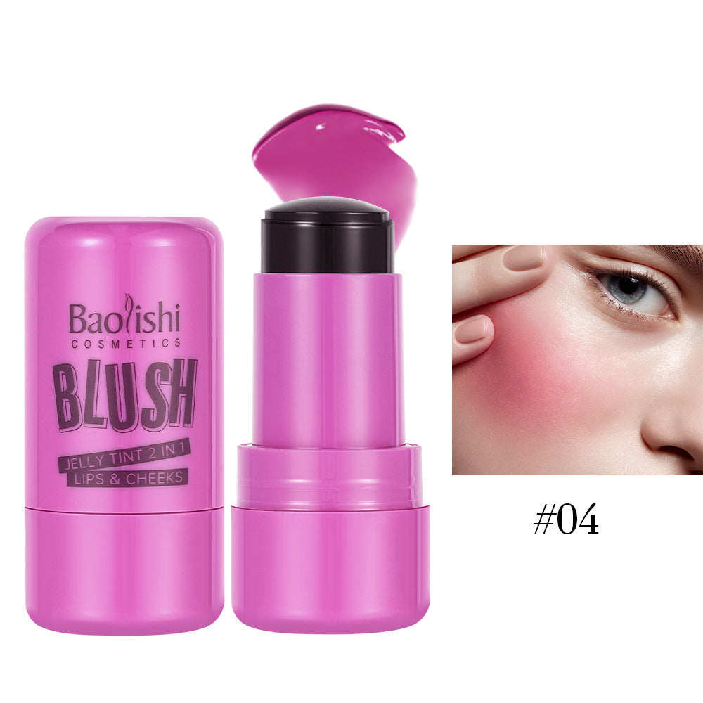 Baolishi Jelly Blush Makeup Paste Shimmer Natural