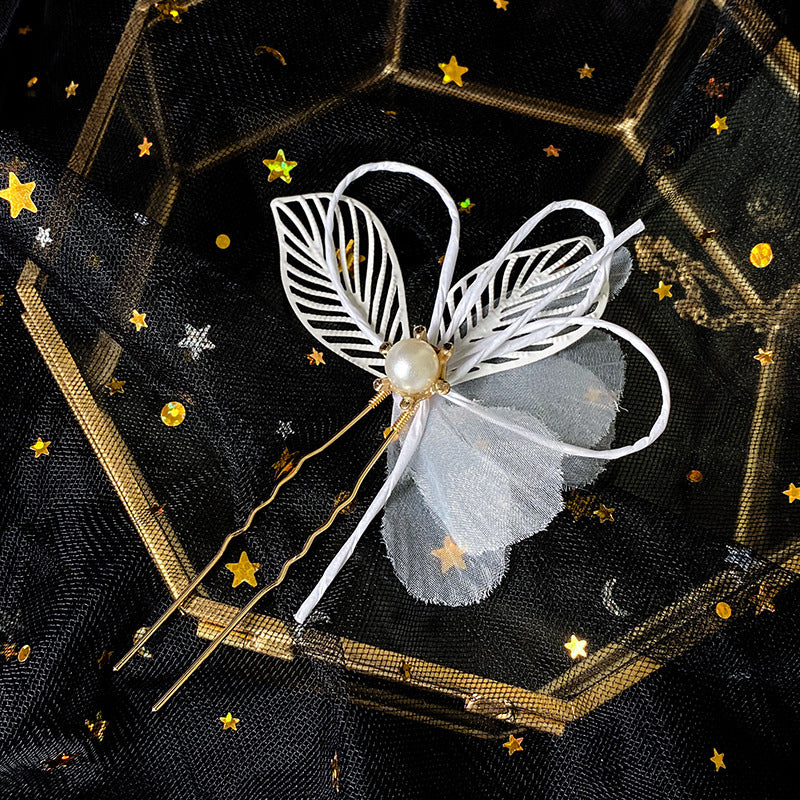 Bride Pin Silk Flower Flower Hair Accessories