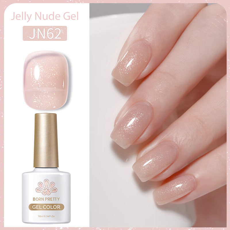 Born Pretty Nail Polish Transparent Color UV Polish Jelly Phototherapy Plastic