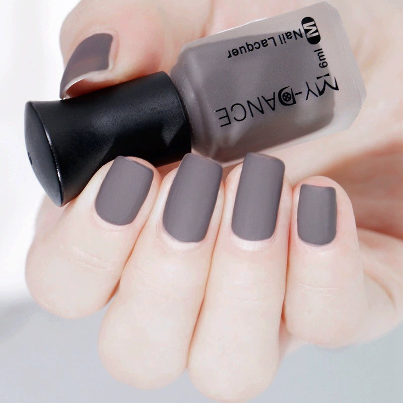 MyDance No Bake Velvet Matte Scrub Nail Polish