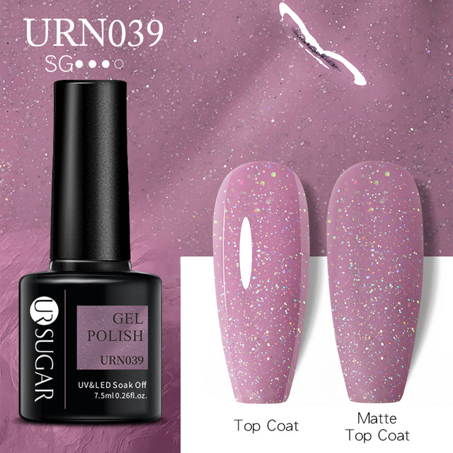 UR Sugar 7.5ml Reflective Glitter Gel Winter Nail Polish