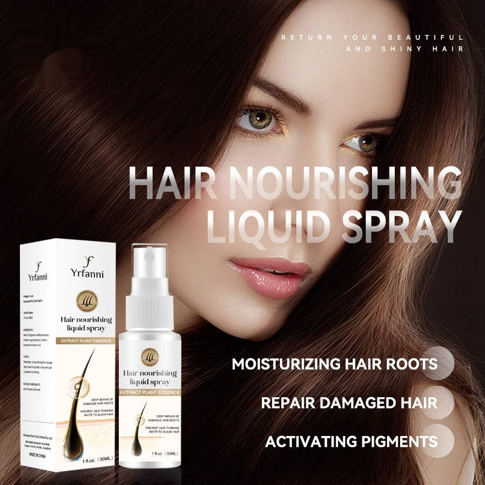 Yrfanni Hair Renewal Liquid Spray Nourishing Hair Follicle Care Hair Root Plant Extract