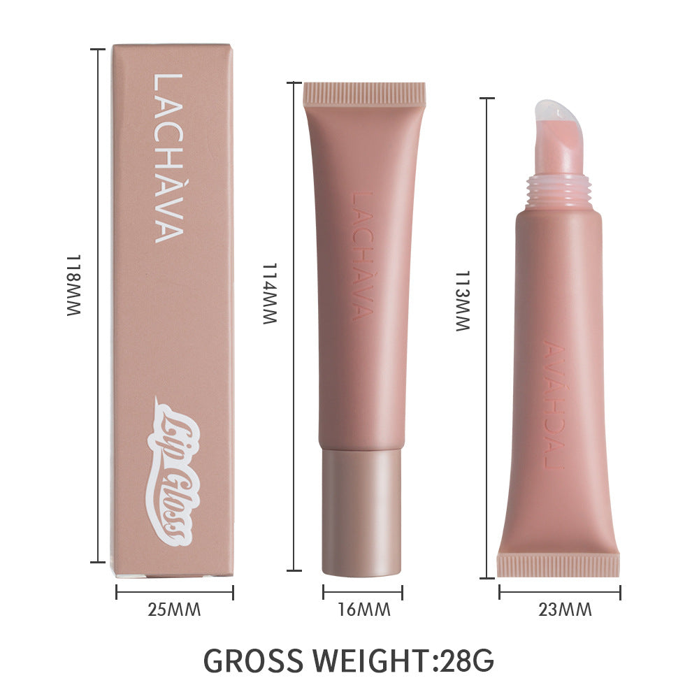 Mirror Liquid Paint Lip Gloss Pearlescent Thin And Glittering Lip Lacquer