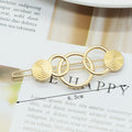 Cute Bow-knot Cupid And Heart-shaped Alloy Hair Clip With A Five-pointed Star Design