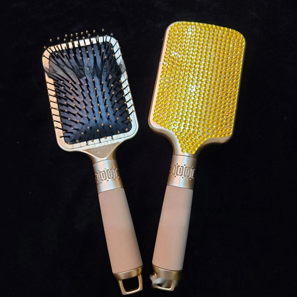 Airbag Massage Comb Air Cushion Comb Stick-on Crystals Hairdressing Supplies