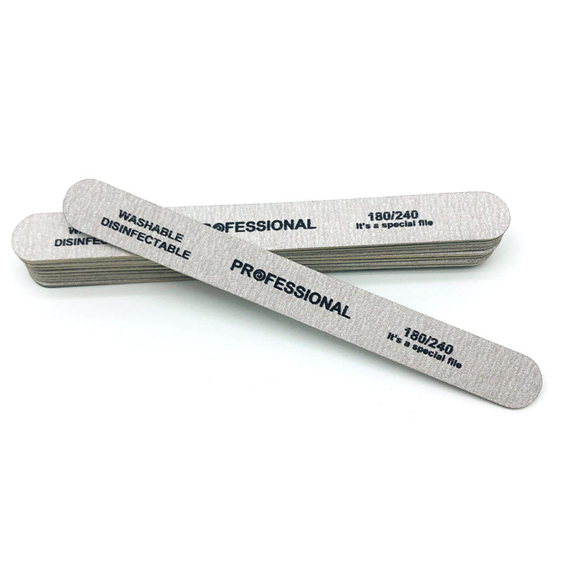 Wood Chip File Veneer Nail Rubbing Double-sided Shaping Sanding Strip