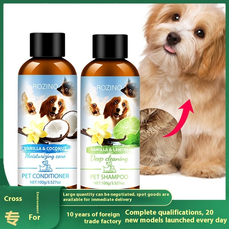 Rozino Pet Wash Nursing Suite Shampoo Conditioner