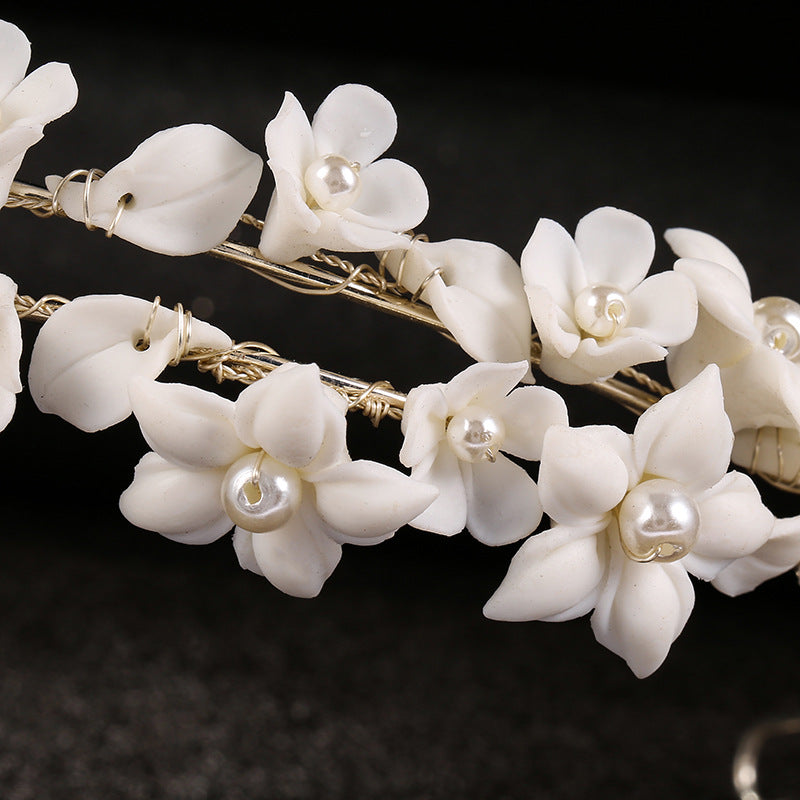 Floral Crown Headdress Women's Headband