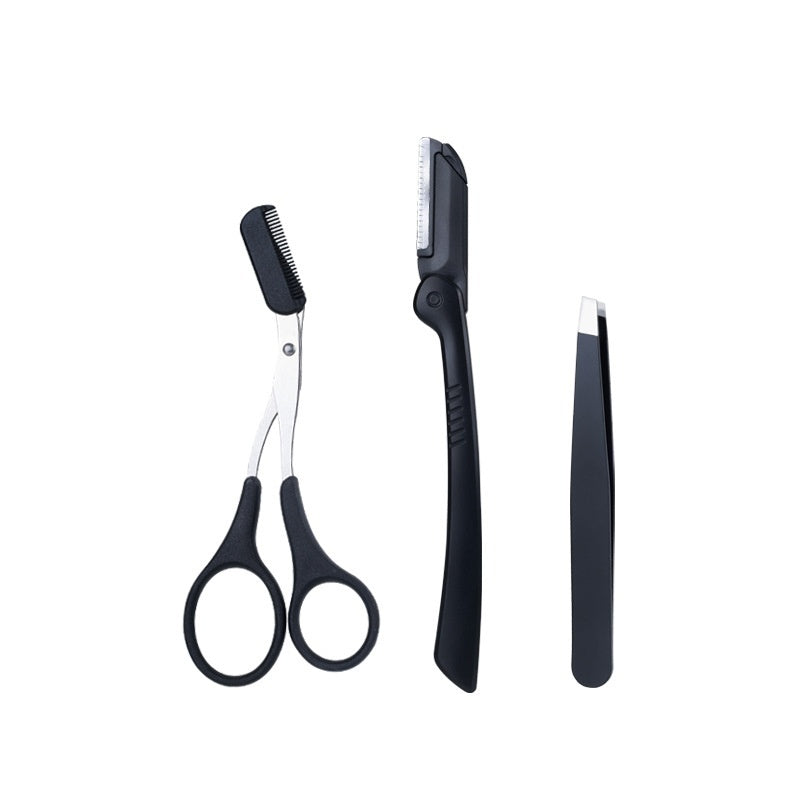 Eye-brow Knife Men's Scratch-resistant Suit With Comb
