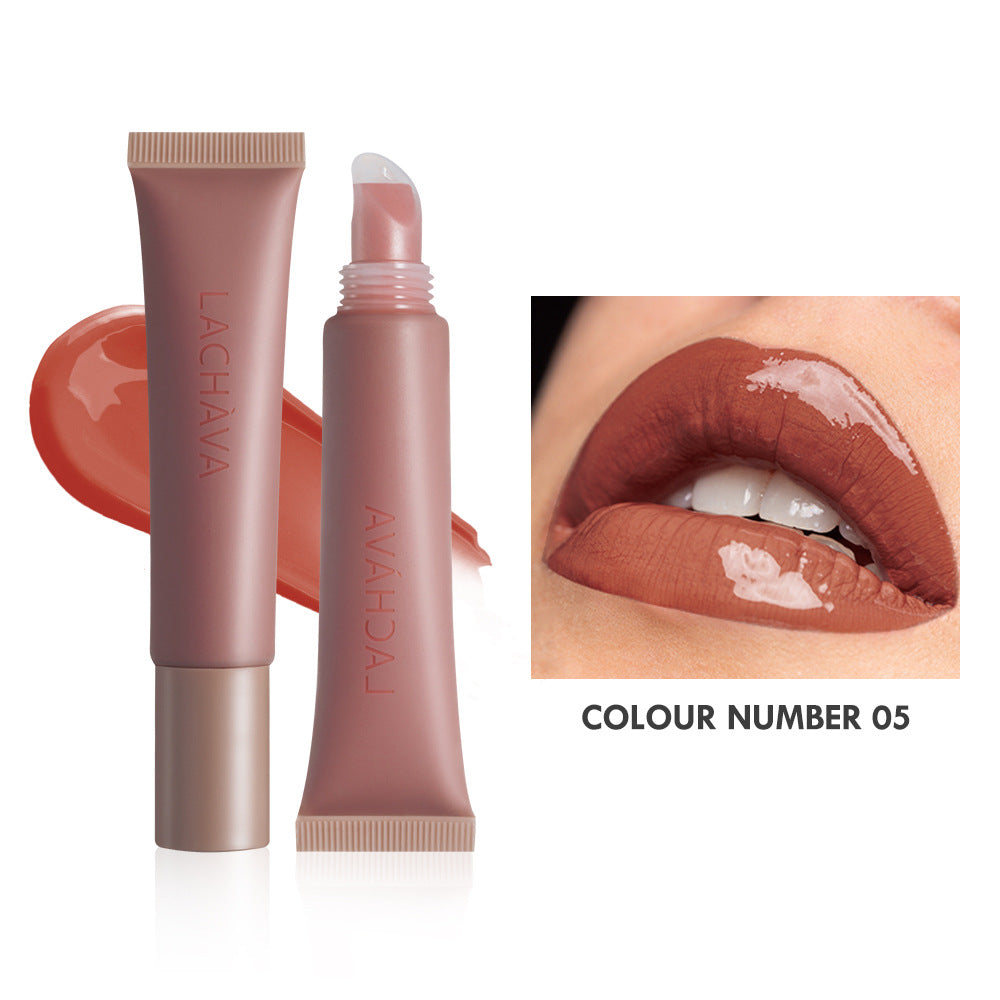 Mirror Liquid Paint Lip Gloss Pearlescent Thin And Glittering Lip Lacquer